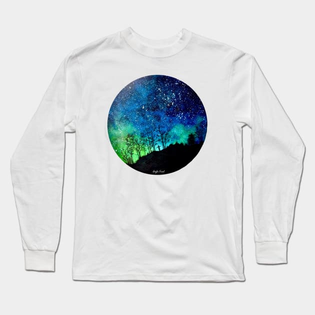 The Stargazer Long Sleeve T-Shirt by amyliafaizalart